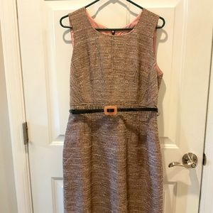 Worthington vintage lined jumper with belt. Size 16.